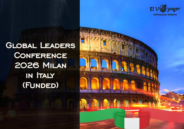 Global Leaders Conference 2026 Milan in Italy (Funded) - Dates: May 18-21, 2026
