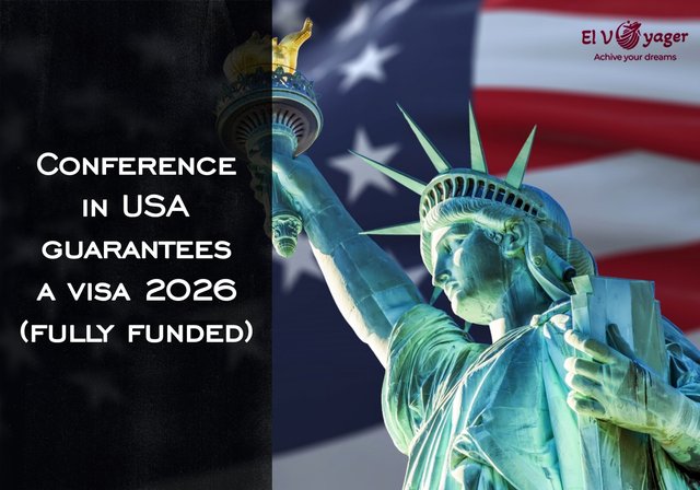 Conference in USA guarantees a visa 2026 (fully funded) - Event dates : June 11-12, 2026