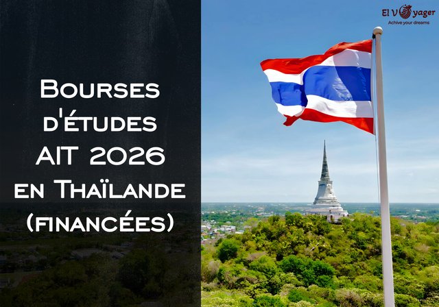 Bourses d'études AIT 2026 en Thaïlande (financées) - Niveau d'études : Master et Doctorat