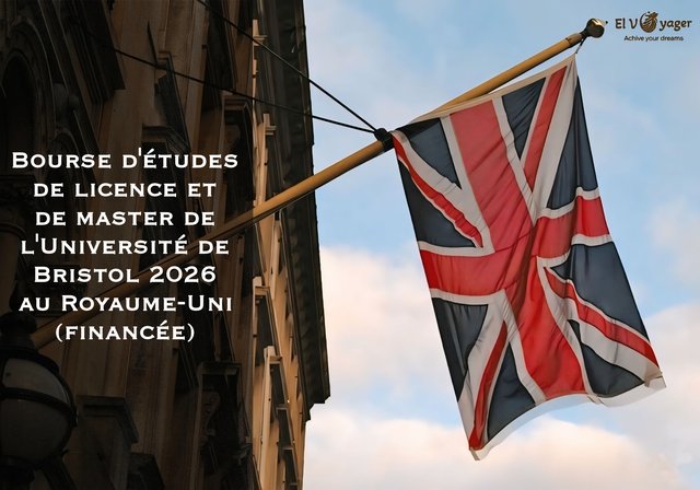 Bourse d'études de licence et de master de l'Université de Bristol 2026 au Royaume-Uni (financée) - Pays éligibles :  Tous les pays.