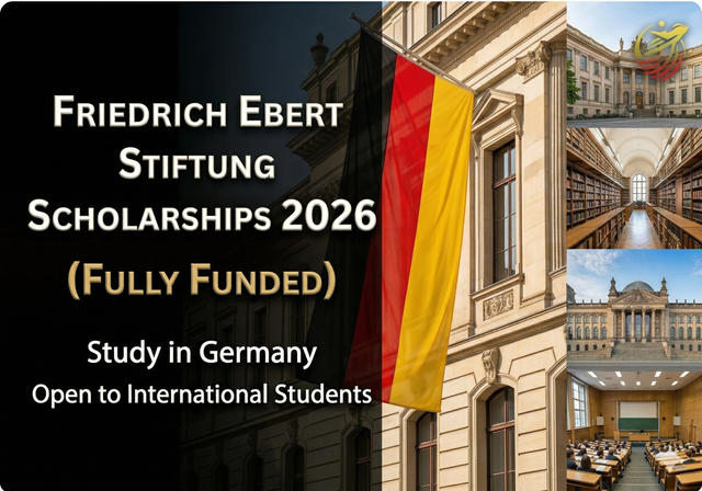 Friedrich Ebert Stiftung Scholarships 2026 (Fully Funded) - Level of Study: Undergraduate, Master’s, PhD