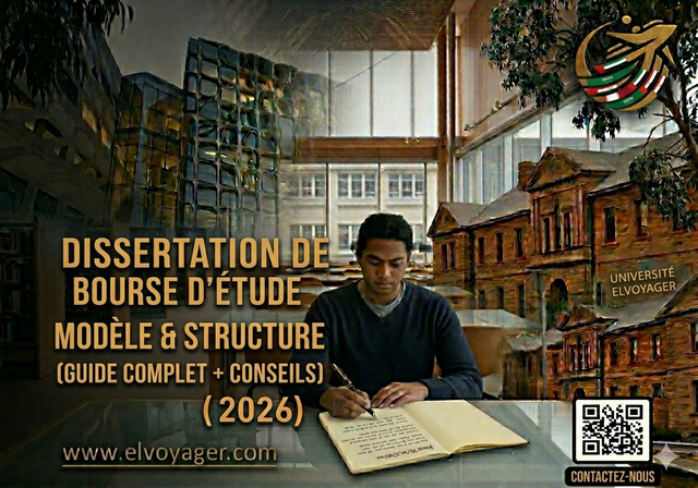 Format de la dissertation pour une bourse d'études (Guide complet + Structure 2026) - Lettre de motivation / Essai de candidature à une bourse