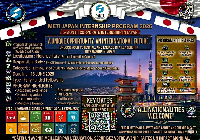 METI Japan Internship Program 2026 (Fully Funded) - Internship