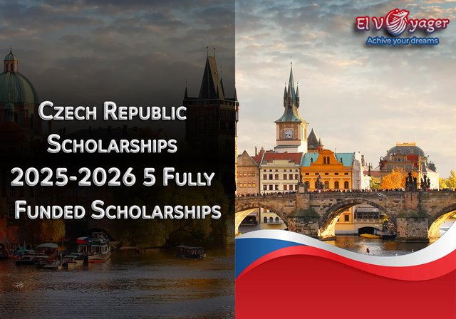 Czech Republic Scholarships 2025-2026 (5 Fully Funded Scholarships) - Presented by our team of specialists