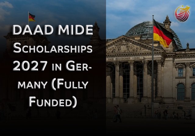 DAAD MIDE Scholarships 2027 in Germany (Fully Funded) - Study Level: Master’s Degree