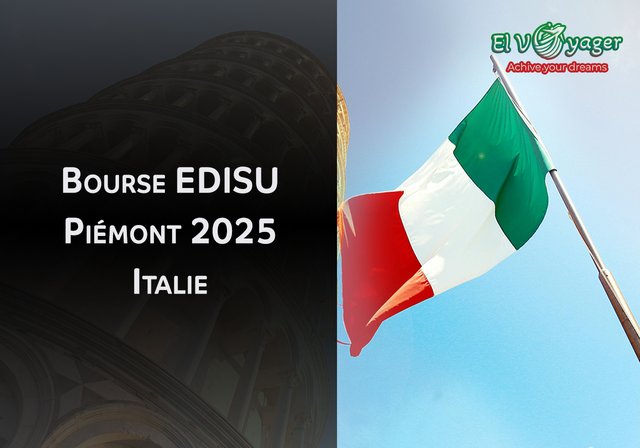 Bourse EDISU Piémont 2025 Italie - Elle offre une couverture totale ou partielle des frais de scolarité et des frais de subsistance.