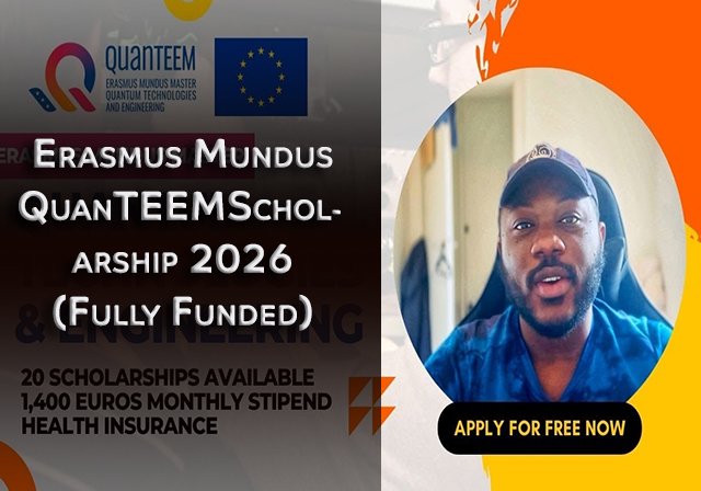 Erasmus Mundus QuanTEEM Scholarship 2026 (Fully Funded) - Host Countries: France, Germany, Denmark