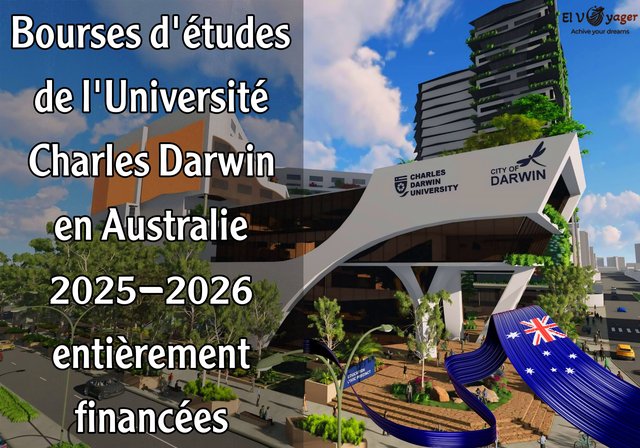 Bourses d'études de l'Université Charles Darwin en Australie 2025-2026 (entièrement financées) - Bourses de licence, de master, de doctorat et de formation