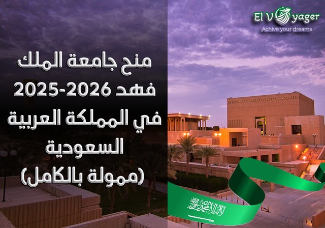 منح جامعة الملك فهد 2025-2026 في المملكة العربية السعودية (ممولة بالكامل) - تُقدم منح جامعة الملك فهد الدراسية للعام الدراسي 2025-2026 في المملكة العربية السعودية فرصًا متميزة للطلاب الدوليين الراغبين في الالتحاق بالتعليم العالي في مؤسسة عالمية المستوى. تغطي هذه المنح الرسوم الدراسية كاملةً، وراتبًا شهريًا، وسكنًا، ورعاية طبية، مما يُسهّل على الموهوبين تحقيق أحلامهم الأكاديمية. تشتهر جامعة الملك فهد للبترول والمعادن (KFUPM) ببرامجها الهندسية والعلمية، مما يوفر منصةً فعّالة للبحث والابتكار. قدّم طلبك الآن للاستفادة من هذه المنح الدراسية المرموقة والارتقاء بمسيرتك المهنية.