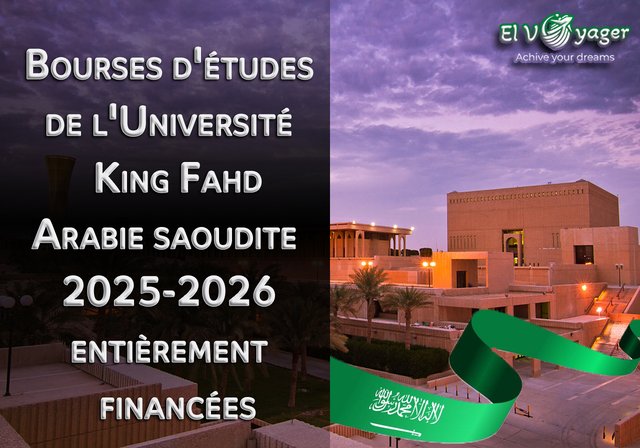 Bourses d'études de l'Université King Fahd (Arabie saoudite) 2025-2026 (entièrement financées) - Les bourses de l'Université King Fahd pour l'année universitaire 2025-2026 en Arabie saoudite offrent des opportunités exceptionnelles aux étudiants internationaux souhaitant suivre un enseignement supérieur dans un établissement de classe mondiale. Ces bourses couvrent l’intégralité des frais de scolarité, une allocation mensuelle, le logement et les soins médicaux, permettant ainsi aux étudiants talentueux de réaliser plus facilement leurs rêves académiques. L'Université King Fahd du pétrole et des minéraux (KFUPM) est réputée pour ses programmes d'ingénierie et de sciences, offrant une plate-forme efficace pour la recherche et l'innovation. Postulez dès maintenant pour profiter de ces prestigieuses bourses et faire progresser votre carrière.