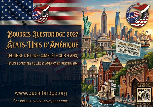Bourses QuestBridge 2027 | États-Unis - Niveau d'études : Licence