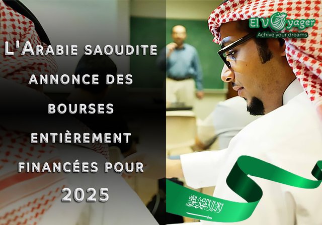 L'Arabie saoudite annonce des bourses entièrement financées pour 2025 - officiellement. Le Royaume d'Arabie saoudite a annoncé des bourses entièrement financées pour l' année universitaire 2025. Les étudiants internationaux résidant en dehors de l'Arabie saoudite peuvent postuler à des programmes de bourses externes via la plateforme Study in Saudi Arabia . Le gouvernement du Royaume d’Arabie saoudite gère la plateforme d’études en Arabie saoudite. Les candidats peuvent postuler aux programmes de licence , de master et de doctorat dans les universités publiques saoudiennes . Il existe environ 50 universités publiques et privées en Arabie saoudite, dont la plupart sont impliquées dans le programme « Étudier en Arabie saoudite ». Vous n’avez pas besoin de postuler séparément auprès d’une université. Soumettez votre demande de bourse sur la plateforme Study in Saudi Arabia en sélectionnant l'université souhaitée. Il n'y a pas de frais de dossier. Plus de détails ci-dessous.
