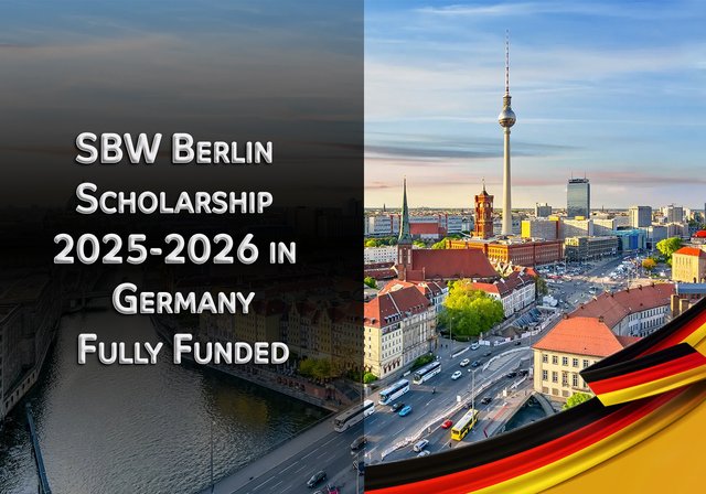 SBW Berlin Scholarship 2025-2026 in Germany (Fully Funded) / Monthly Stipend / Free Accommodation / Full Coverage - The SBW Berlin Scholarship in Germany 2025-2026 offers an exceptional opportunity for international students to pursue fully-funded bachelor’s or master’s programs in Germany. Supported by the SBW Berlin organization, this prestigious scholarship aims to support talented individuals from around the world who demonstrate strong academic potential and a commitment to giving back to their homelands.